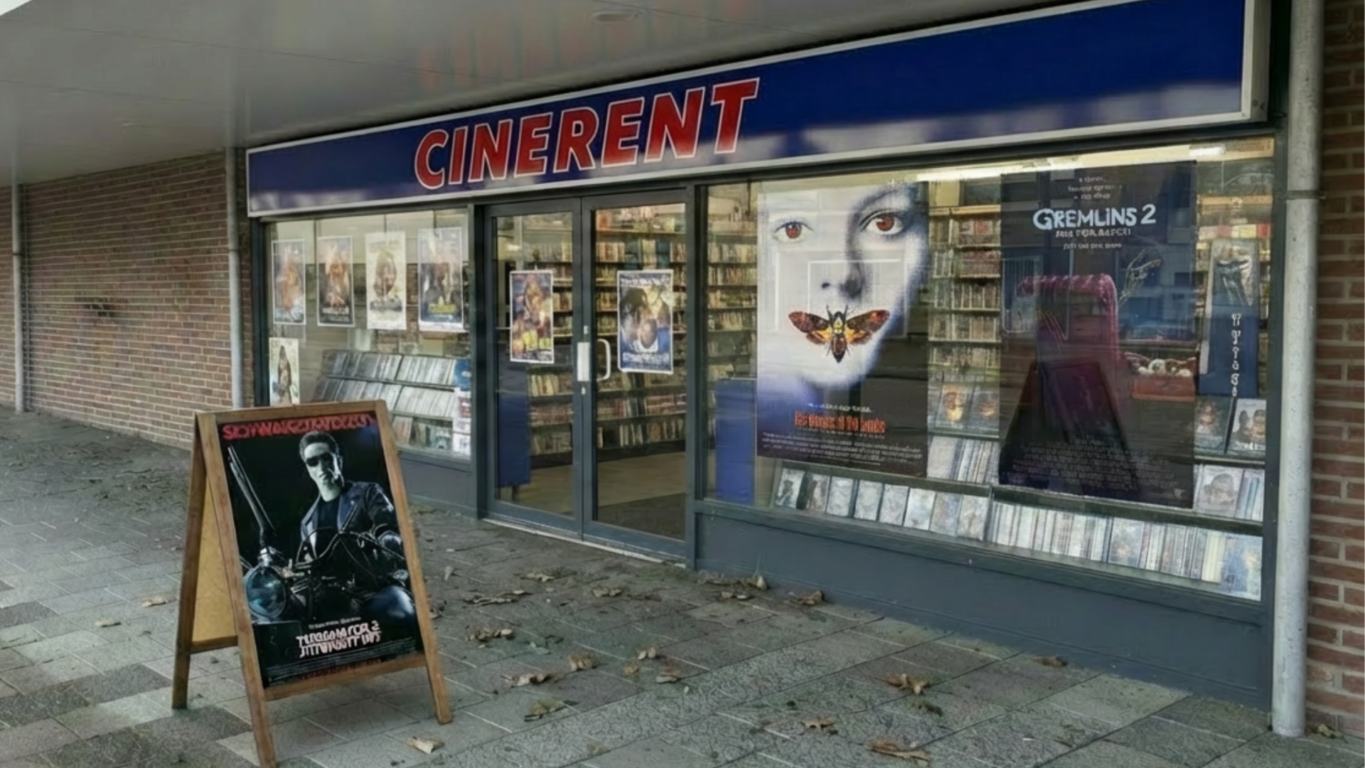 The Cinerent videostore in Barendrecht