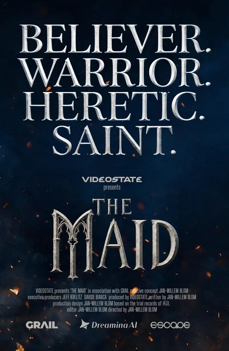 The Maid original VHS cover artwork